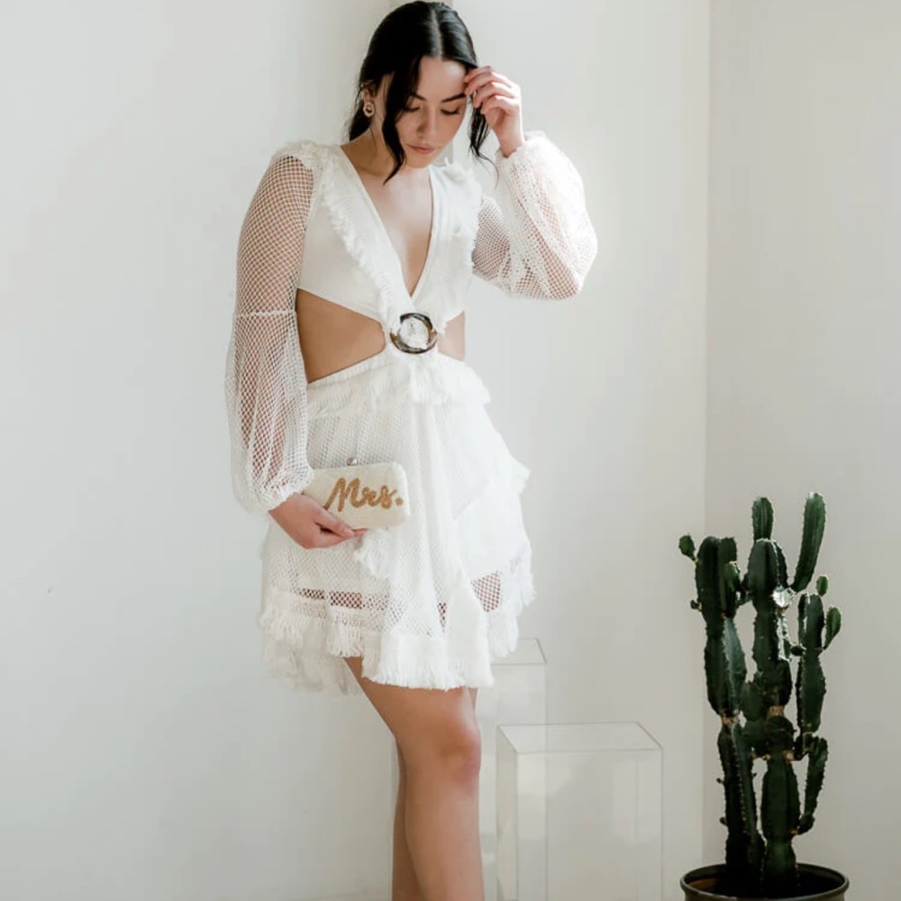 Shop Confete St. Tropez Bridal Dress / bathing suit outfit